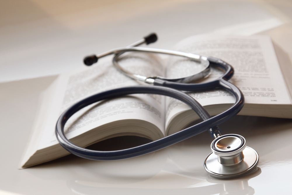 Lernunterlagen während des Medizinstudiums