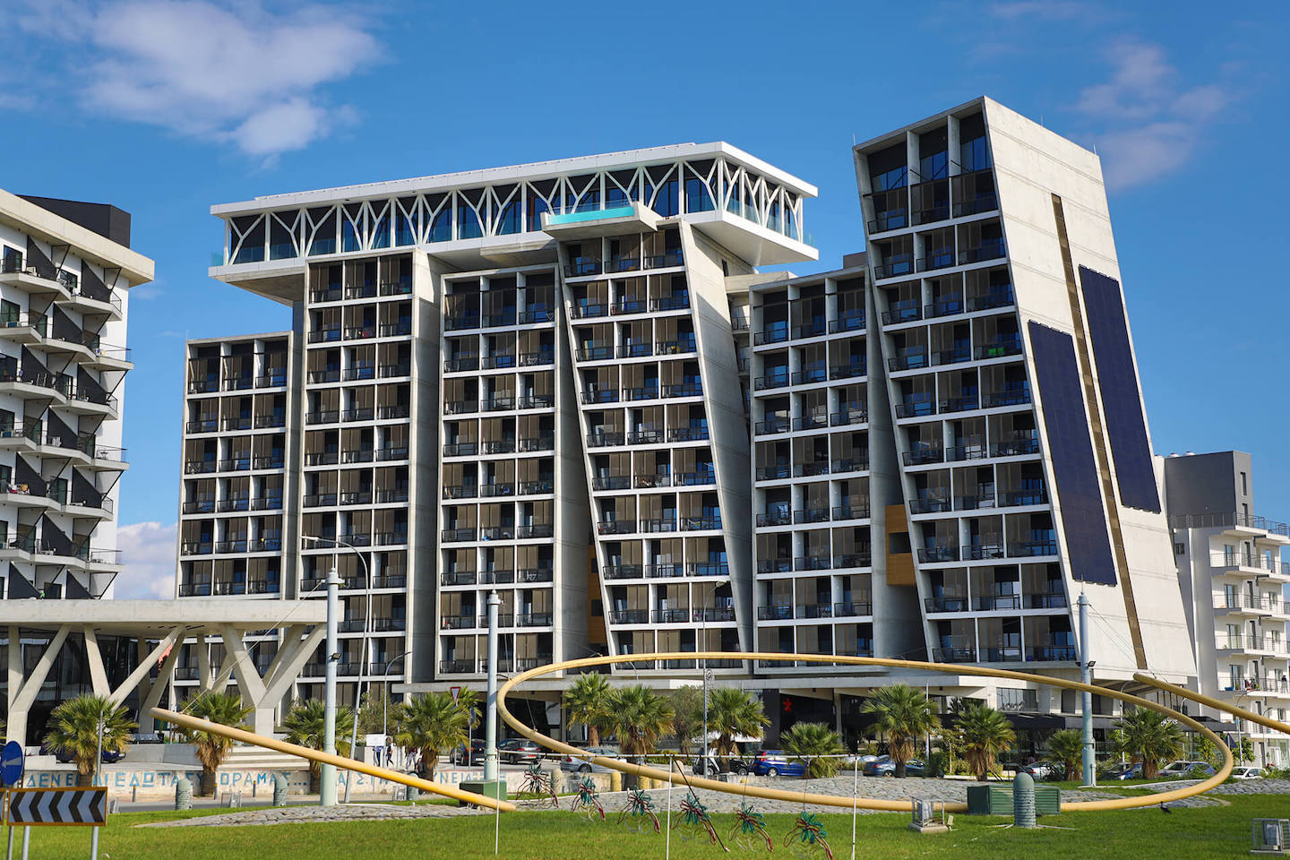 Studentenwohnheim für Medizinstudierende an der University of Nicosia auf Zypern.