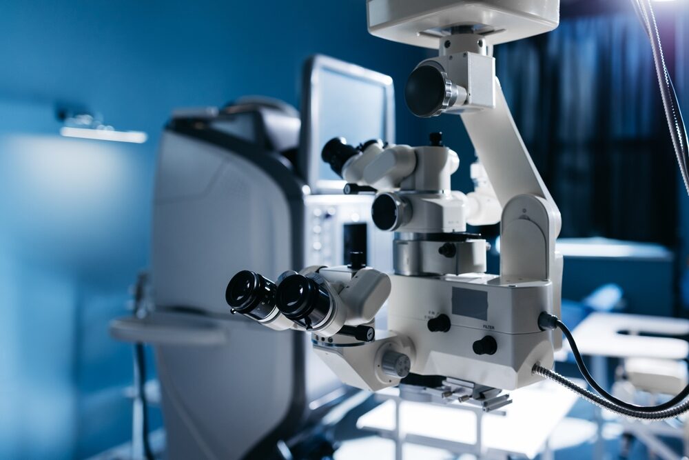 Ophthalmic,Laser,System,In,Eye,Surgery,Clinic.,Laser,Treatmnet,For