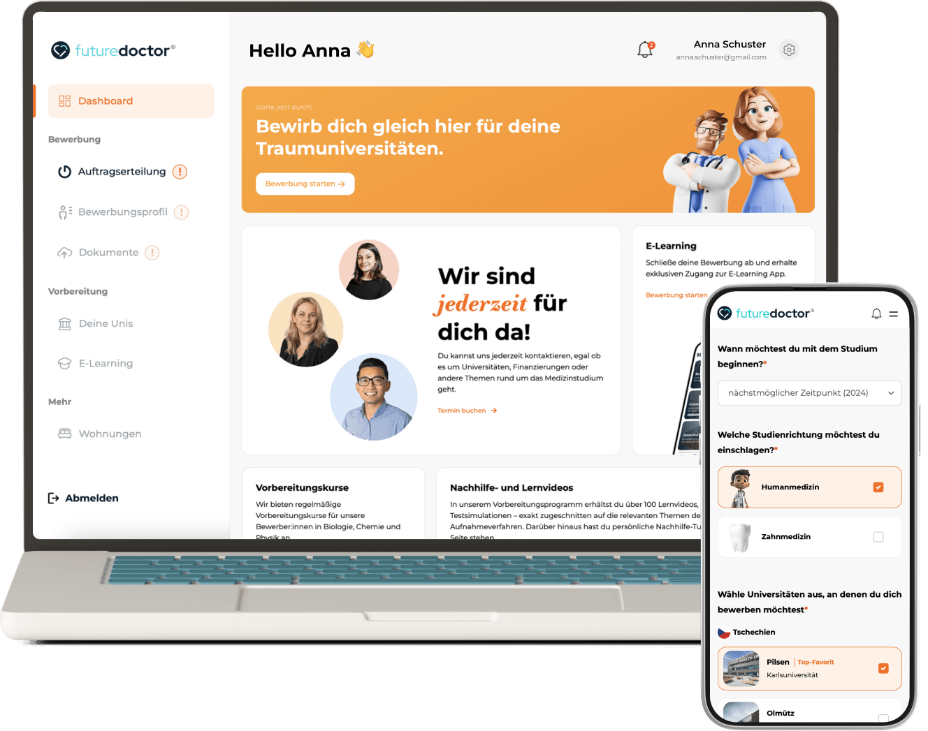 Bewerbung zum Medizinstudium im Ausland